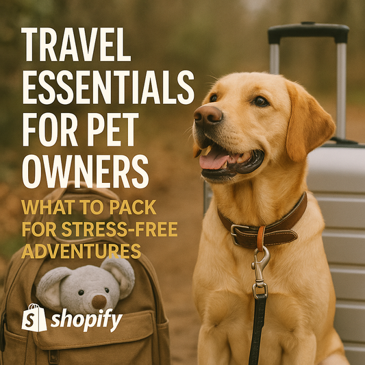 Pet travel essentials
