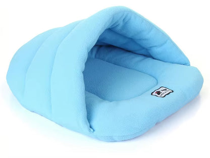 Cozy Slipper Dog Bed - Winter Warm Pet House with Soft Cushion