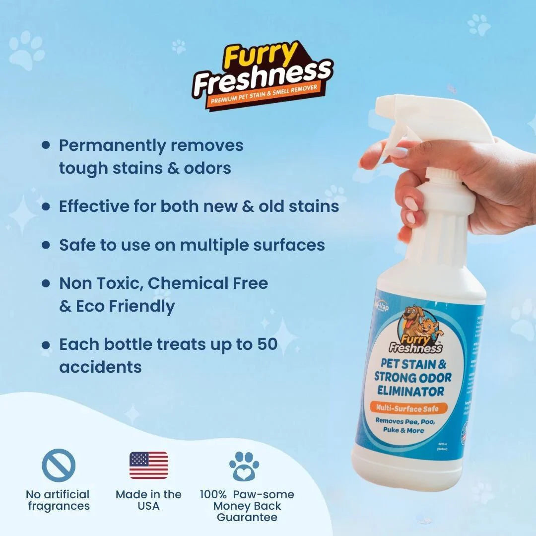 FurryFreshness™ Pet Stain & Odor Spray