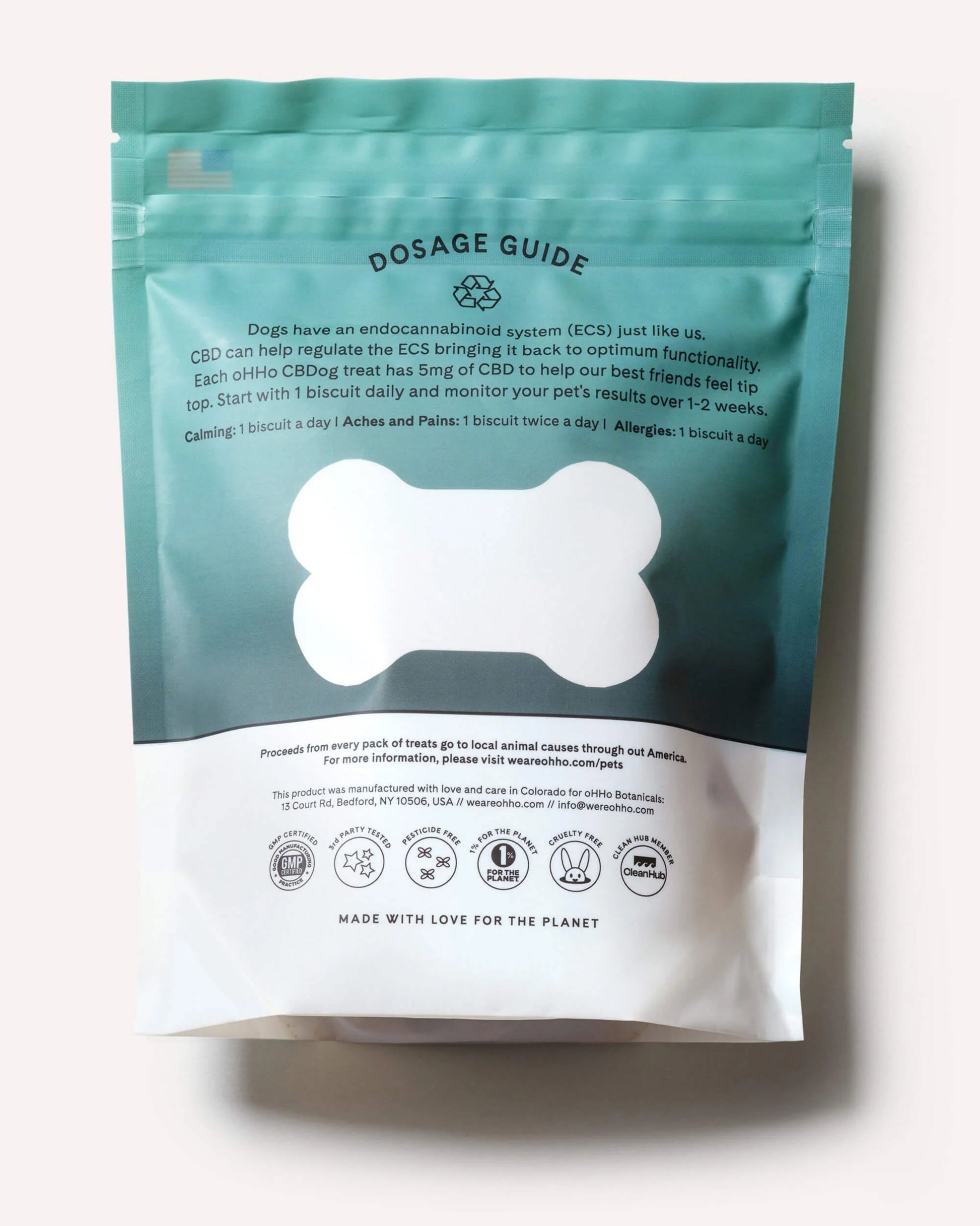 CBD Dog Biscuits – Calming Peanut Butter Treats (5mg)