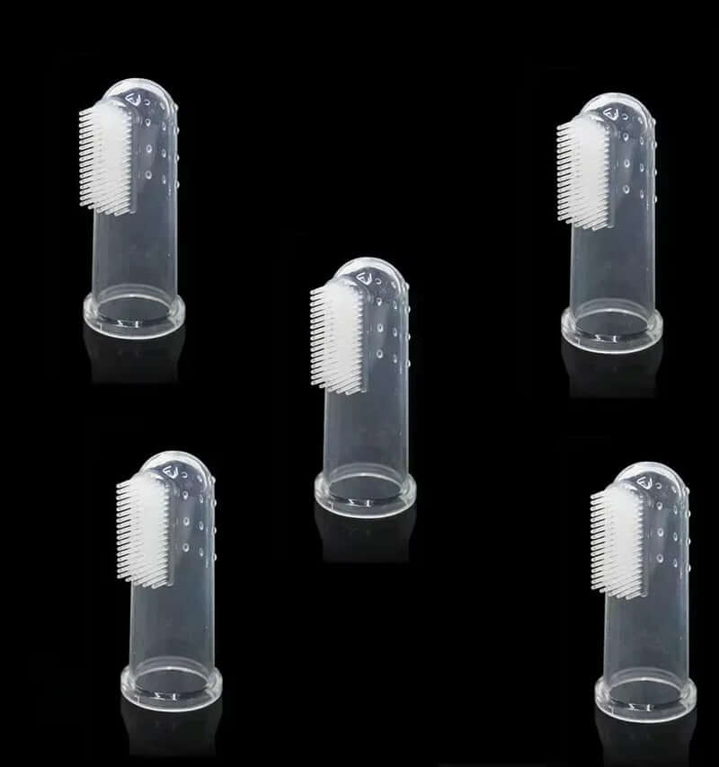 Finger Toothbrush for Dogs and Cats – Silicone Dental Cleaning Tool