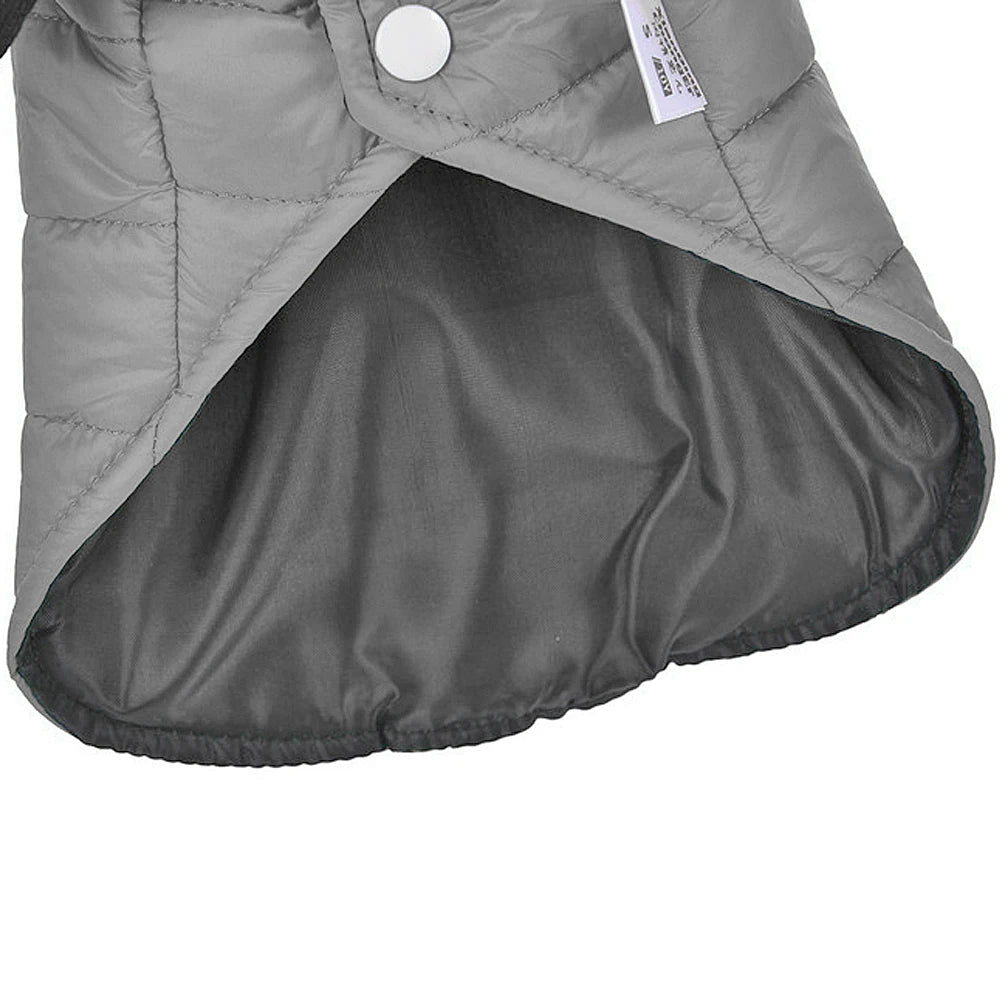 Small Dog Clothes Winter Chihuahua Clothing Pet Jacket and Coat Waterproof Ropa Para Perros for Small Medium Dog Red
