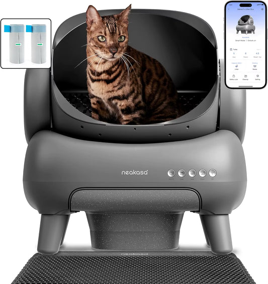 Neakasa M1 Self-Cleaning Cat Litter Box - Smart App Control & Odor-Free