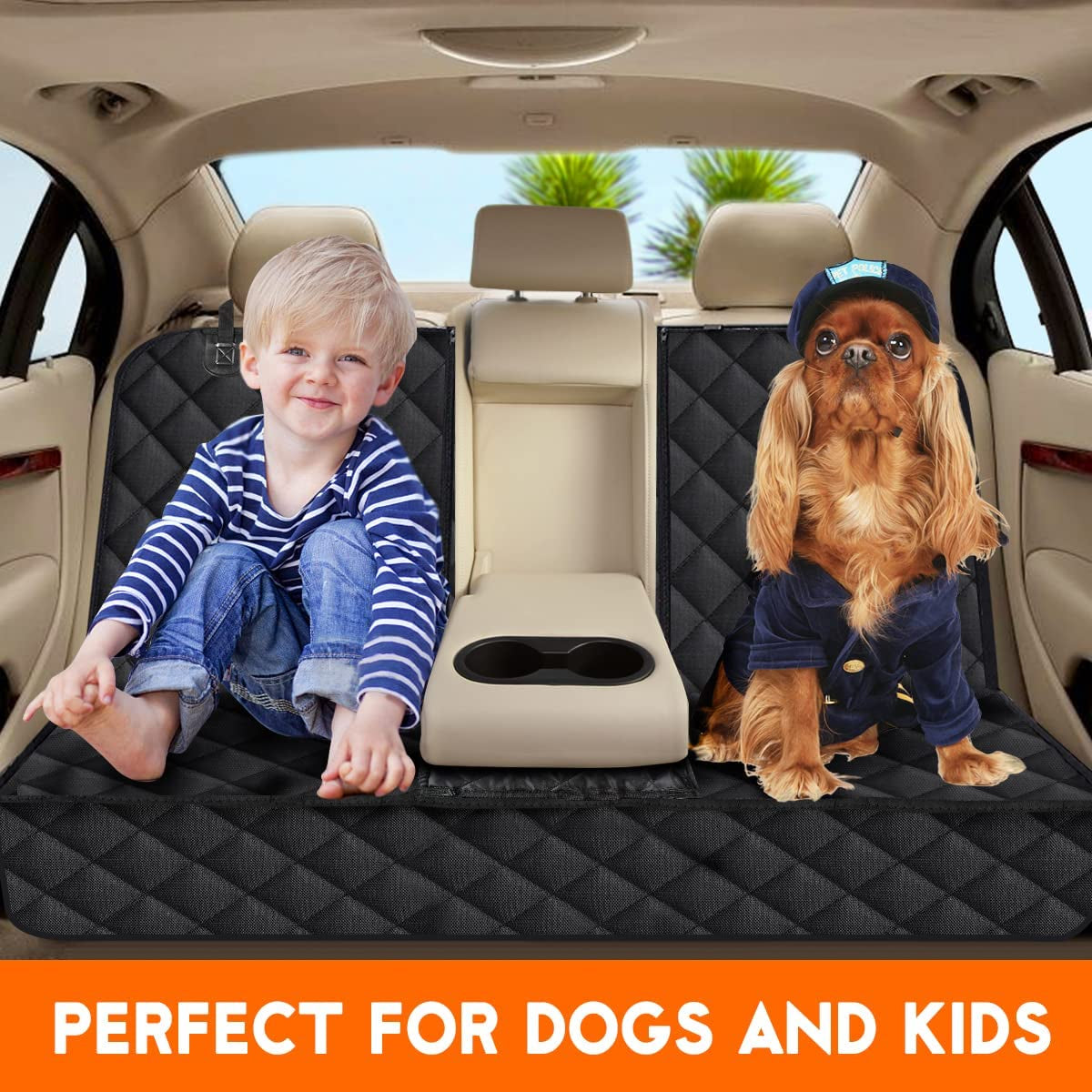 Guardian Pro Car Seat Protector - Universal Waterproof & Non-Slip