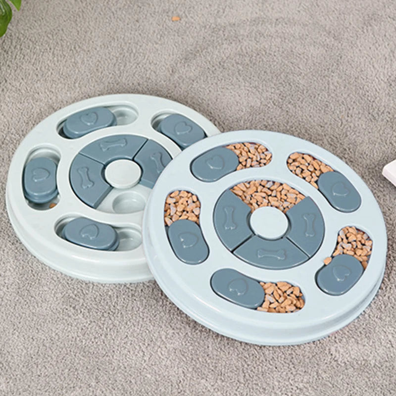 Puzzle Feeder Toy - Mental Stimulation & Slow Feeding Bowl