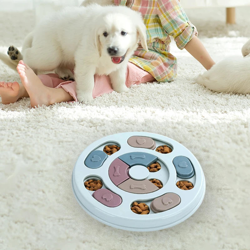 Puzzle Feeder Toy - Mental Stimulation & Slow Feeding Bowl