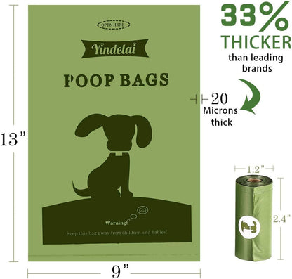 EcoGuard Biodegradable Poop Bags - 450 Count Leak-Proof Value Pack