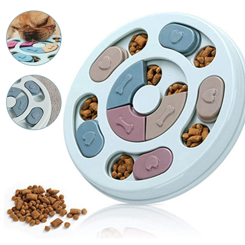 Puzzle Feeder Toy - Mental Stimulation & Slow Feeding Bowl