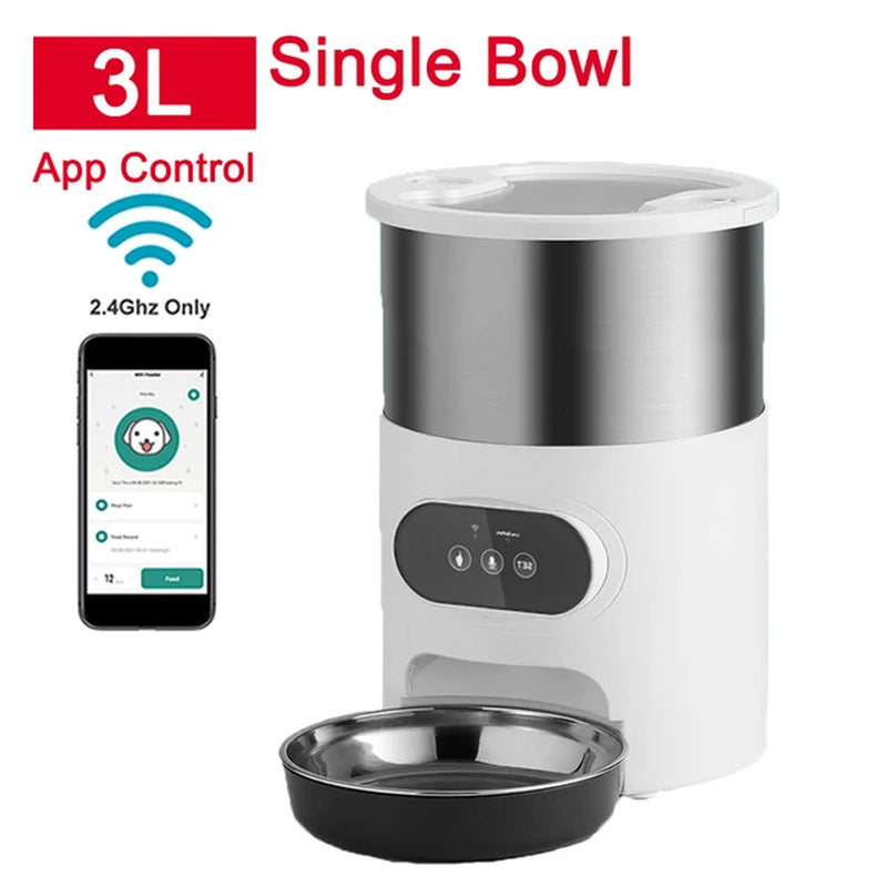 Smart APP Pet Feeder - Automatic Double Meal Dispenser