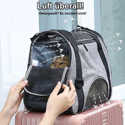 Ventura Pet Carrier Bag - Breathable & Portable for Small Dogs & Cats