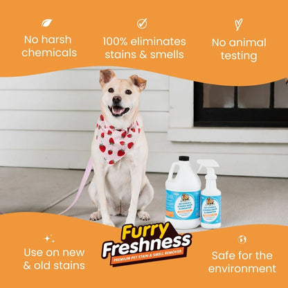 FurryFreshness™ Pet Stain & Odor Spray