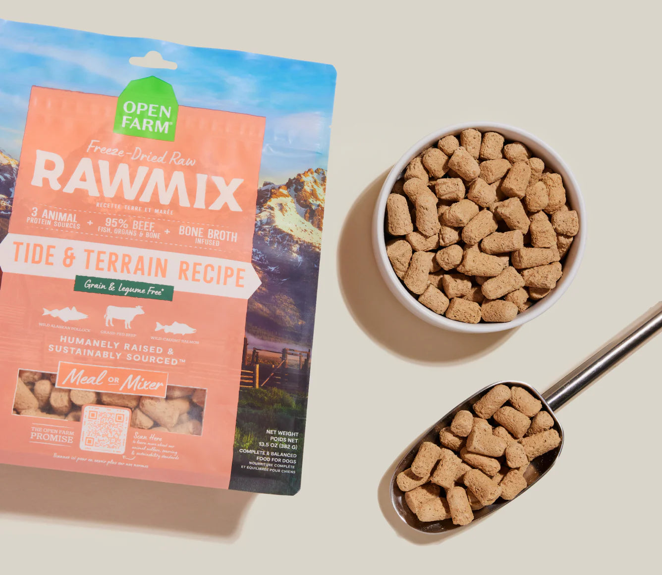Rawmix™ Freeze-Dried Raw Dog Food – Tide & Terrain
