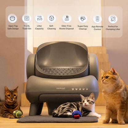 Neakasa M1 Self-Cleaning Cat Litter Box - Smart App Control & Odor-Free