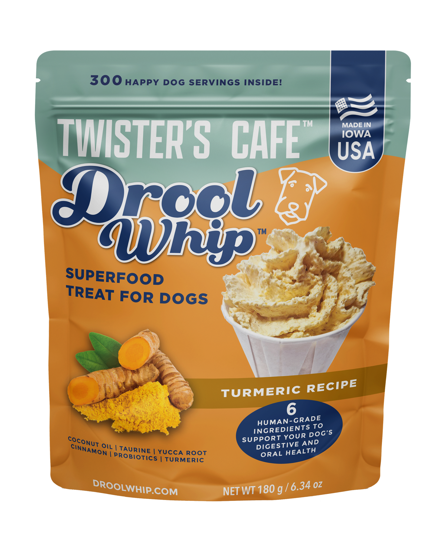 Droolwhip™ Superfood Dog Meal Topper