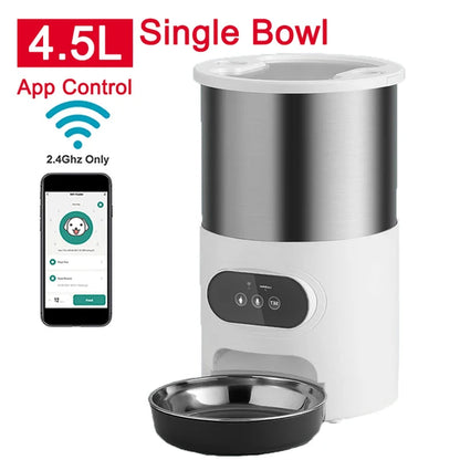 Smart APP Pet Feeder - Automatic Double Meal Dispenser