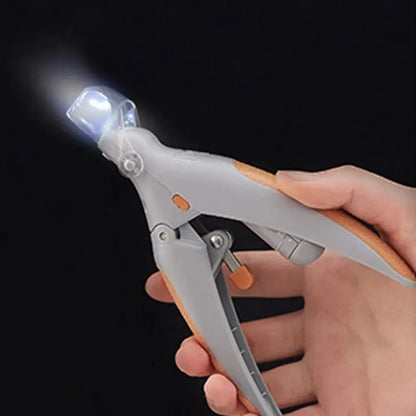 Pawsitive Clip LED Nail Clipper - w/ Magnifier & Safe-Guard Light