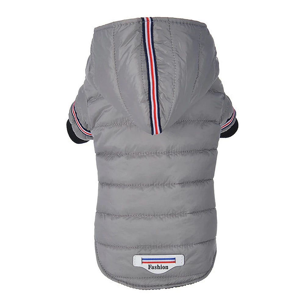 Small Dog Clothes Winter Chihuahua Clothing Pet Jacket and Coat Waterproof Ropa Para Perros for Small Medium Dog Red