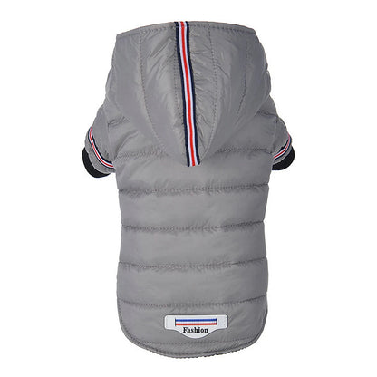 Small Dog Clothes Winter Chihuahua Clothing Pet Jacket and Coat Waterproof Ropa Para Perros for Small Medium Dog Red
