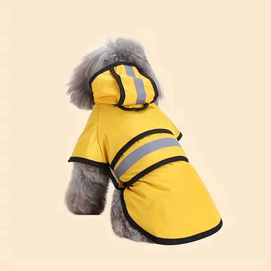 WeatherGuard Dog Raincoat - Waterproof & Windproof