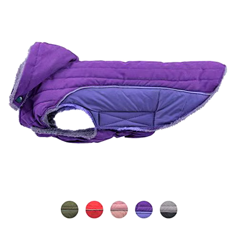ComfortPup Winter Dog Coat - Quilted Jacket with Detachable Hood