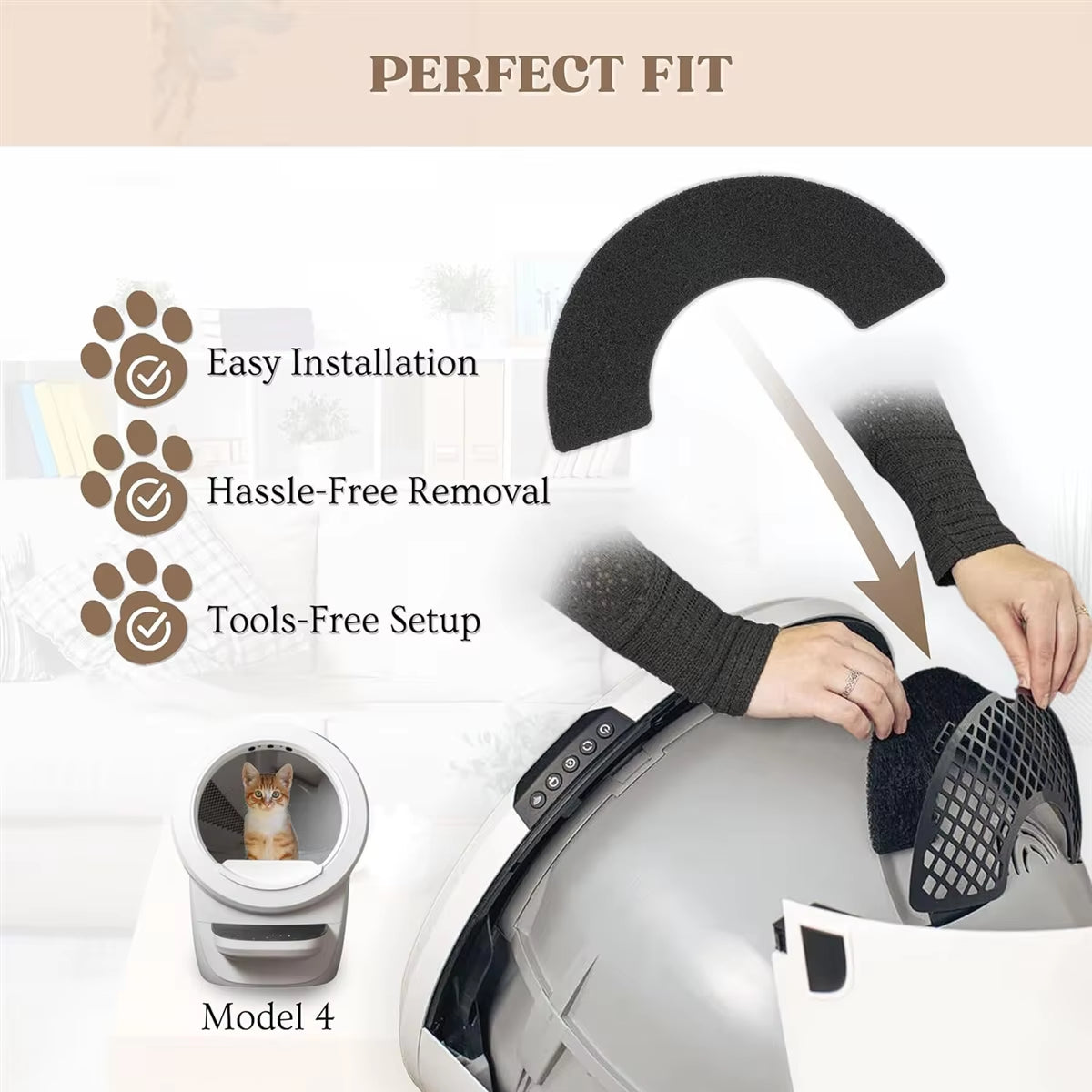 Litter-Robot 4 Carbon Filters – 6-Pack