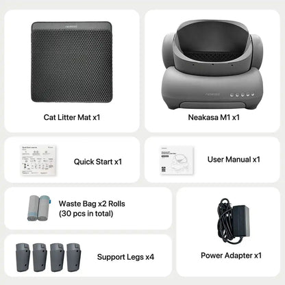 Open-Top Smart Self-Cleaning Litter Box