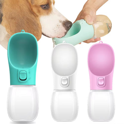 AquaGo Portable Pet Water Bottle - Leak-Proof Outdoor Drinking Solution