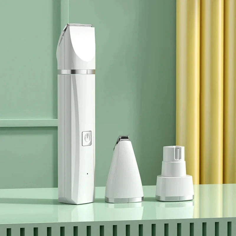 All-in-One Pet Grooming Kit - Professional Trimmer, Clipper & Nail Grinder