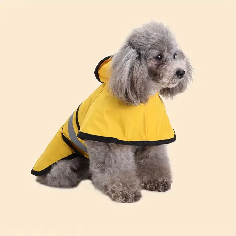 WeatherGuard Dog Raincoat - Waterproof & Windproof