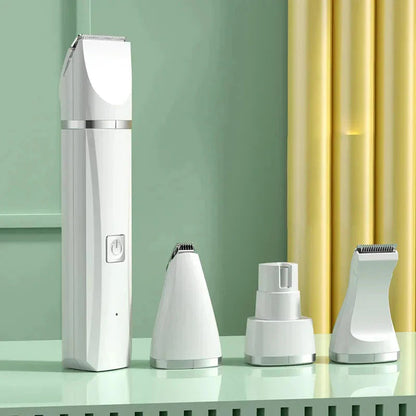 All-in-One Pet Grooming Kit - Professional Trimmer, Clipper & Nail Grinder