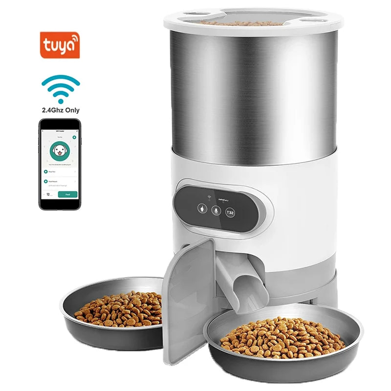 Smart APP Pet Feeder - Automatic Double Meal Dispenser