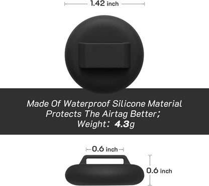 2-Pack Reflective Cat Collars – AirTag Holder & Safety Buckle