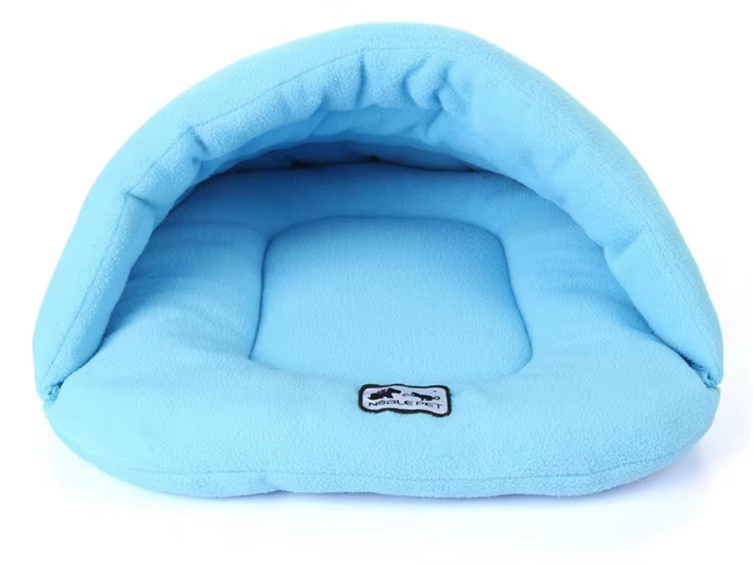 Cozy Slipper Dog Bed - Winter Warm Pet House with Soft Cushion