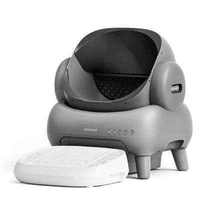 M1 Self-Cleaning Cat Litter Box with Open Top Design